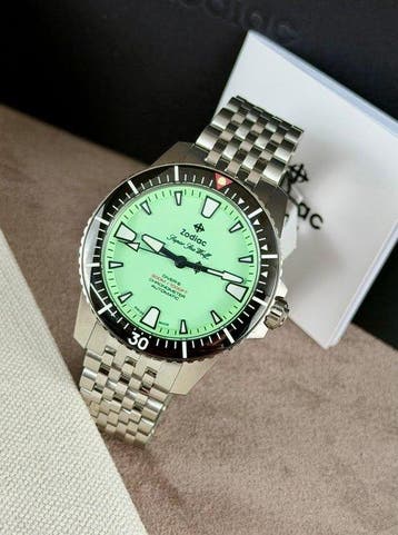 Zodiac - Pro-Diver Automatic Green - Zonder minimumprijs -, Nieuw