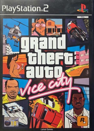 Grand Theft Auto Vice City (ps2 used game), Games en Spelcomputers, Ophalen of Verzenden, Nieuw