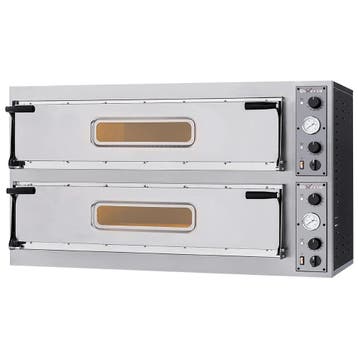 Pizzaoven | Elektrisch | 2+3x Ø35cm | 50°C/450°C | 12kW, Verzenden, Nieuw in verpakking
