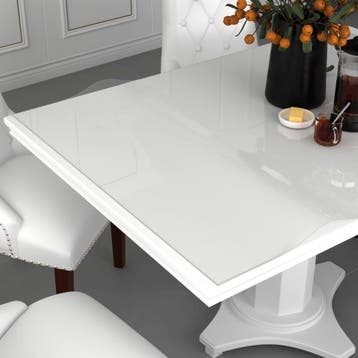 vidaXL Tafelbeschermer 200x100 cm 1,6 mm PVC transparant, Huis en Inrichting, Verzenden, Nieuw
