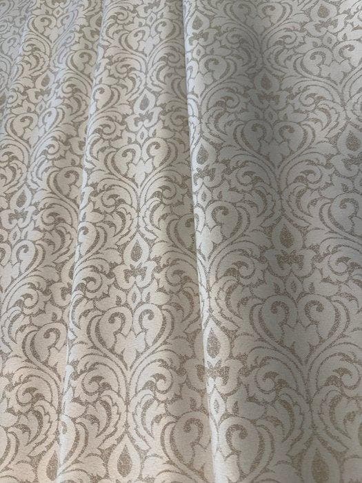 san leucio - Luxe damastzijden stof in Moorse Venetiaanse, Antiek en Kunst, Antiek | Tapijten, Tafelkleden en Textiel