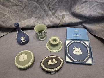 Wedgwood - Kandelaar Jasperware (6) - Keramiek - Luxe