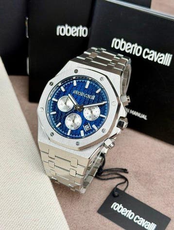 Roberto Cavalli - Chronograph Date - Sans prix de réserve -