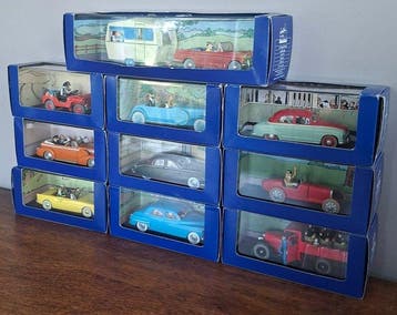 Atlas 1:43 - Voiture miniature (10) - Tintin voertuigen