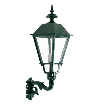 Buitenverlichting wand vierkant Buitenlantaarn M 41 Groen, Tuin en Terras, Verzenden, Nieuw