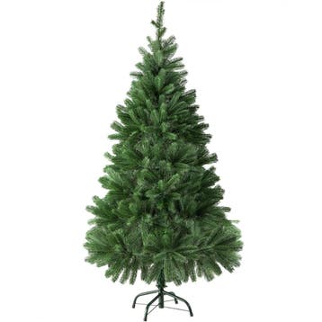 tectake Kunstkerstboom met spuitgegoten metalen standaard -, Verzenden, Nieuw