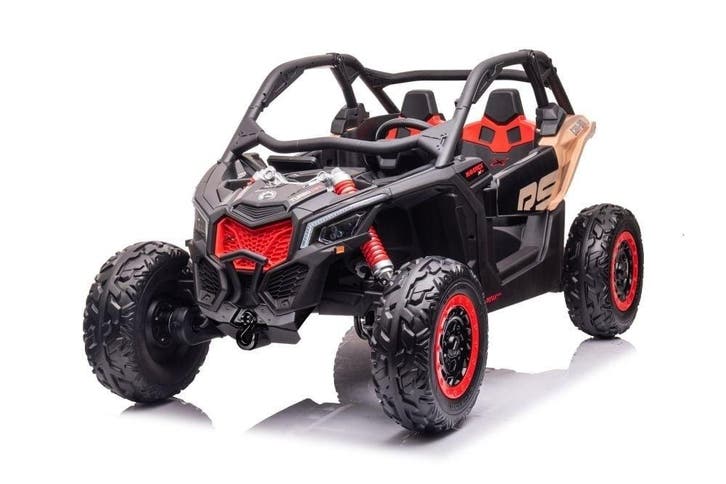 CAN-AM Maverick 2-persoons Buggy, 24v 7Ah, leder zitje, rubb, Kinderen en Baby's, Speelgoed | Buiten | Accuvoertuigen, Nieuw, Ophalen of Verzenden