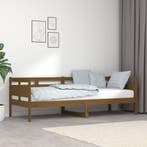vidaXL Slaapbank massief grenenhout honingbruin 80x200 cm, Verzenden, Nieuw