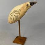 Ewa Budzowska - NO RESERVE- BIRD- decorated 24 carat gold), Antiek en Kunst
