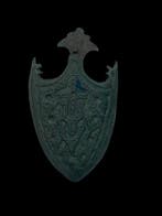 Viking Bronzen, ornamentale schedekap van een zwaard (Zonder