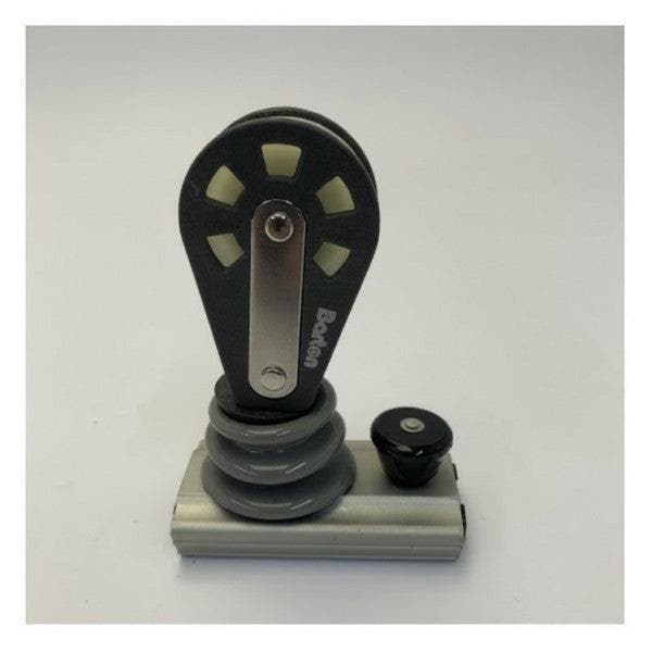 Bieden: Barton Genua Sheet Block for 22 mm Track with Pin-S, Watersport en Boten, Zeilen en Zeiltoebehoren, Ophalen of Verzenden