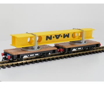 Playmobil 4109  M.A.N. schamelwagen set SEHR SELTENl, Ophalen of Verzenden, Overige typen