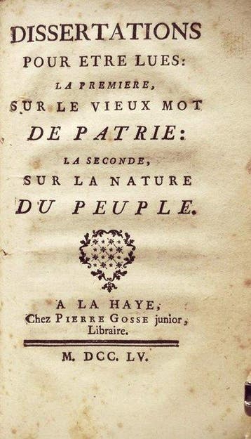 Coyer Gabriel Francois. l . - Dissertations Philosophiques