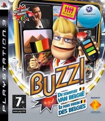 Buzz! de Strafste van België (PS3 Games), Games en Spelcomputers, Ophalen of Verzenden, Zo goed als nieuw