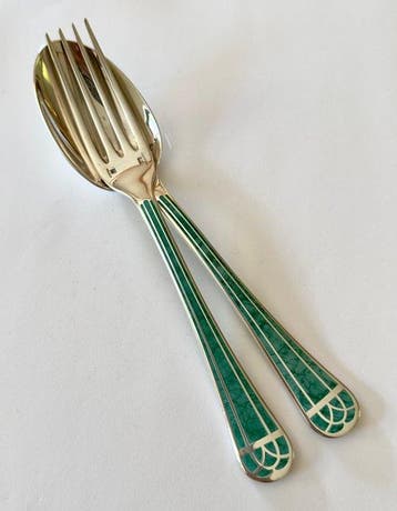 Christofle - Bernard yot - Vork (2) - talisman - Verzilverd,