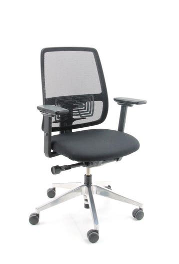 Haworth Comforto Livelyl, Huis en Inrichting, Bureaustoelen, Verzenden, Zwart, Zo goed als nieuw, Bureaustoel