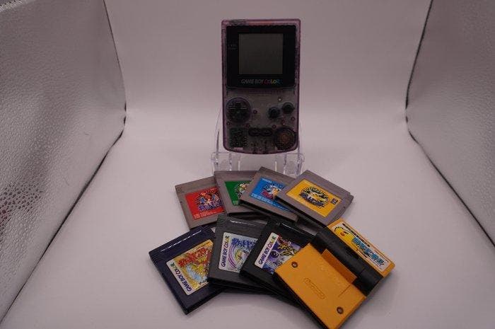Nintendo - Gameboy Color - Videogameconsole + games - In, Games en Spelcomputers, Spelcomputers | Overige Accessoires
