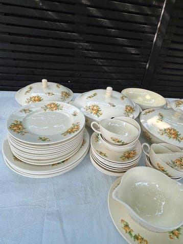 soctete ceramique Maastricht - Eetservies voor 6 (30) -