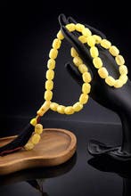 Barnsteen - Rare Butterscotch Baltic Amber Misbaha Tasbih