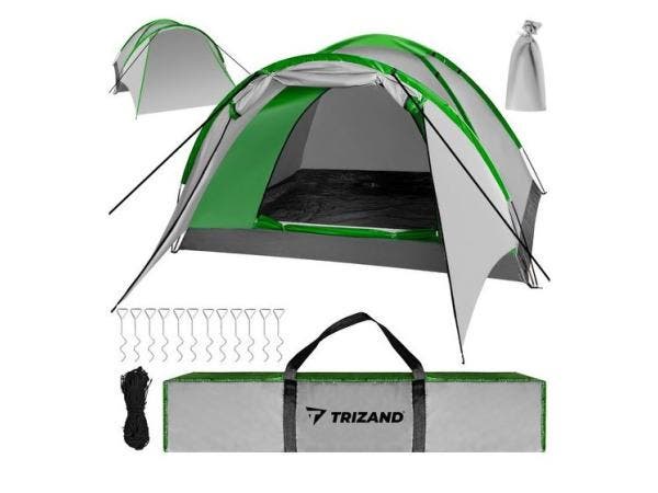 Veiling - Toeristische tent 2-4 personen, Caravanes & Camping, Tentes