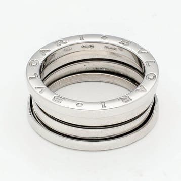 Zonder minimumprijs - Bvlgari - Ring - 18 karaat Witgoud, Nieuw