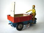 GOSO - Blikken bak motorfiets - Opwindbaar blikken speelgoed, Antiek en Kunst, Antiek | Speelgoed