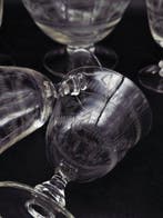 Champagneglas (8) - Guilloché - Kristal