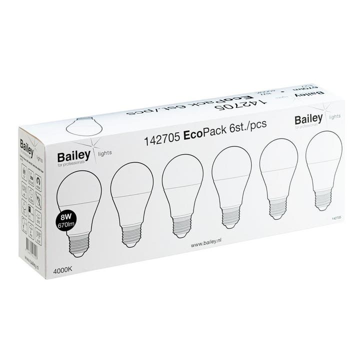 Lampe LED Bailey EcoPack - 142705 [6 pièces], Bricolage & Construction, Éclairage de chantier, Envoi