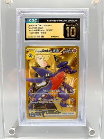 Pokémon Graded card - Team Rockets Garchomp ex - CGC