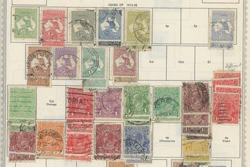 Australië 1869 - Australië - Samen sinds de klassieken en, Postzegels en Munten, Postzegels | Europa | UK, Gestempeld