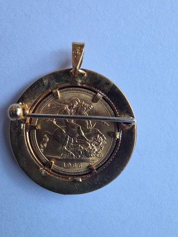 Hanger - 18 karaat Geel goud