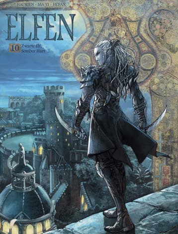 Zwarte elf, somber hart / Elfen / 10 9789088107351 Hadrien, Boeken, Verzenden, Zo goed als nieuw, Hadrien