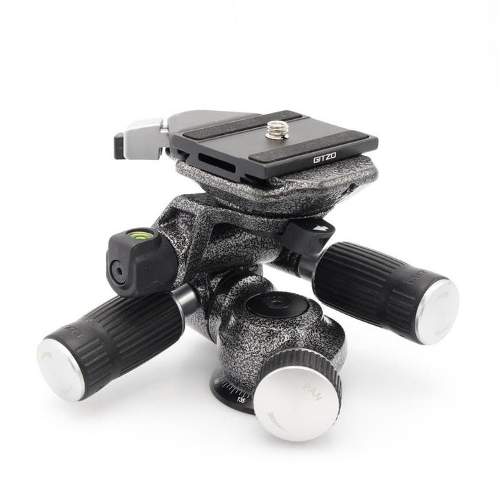 Gitzo GHF3W 3-way Fluid Head | Tweedehands, Audio, Tv en Foto, Fotografie | Statieven en Balhoofden, Zo goed als nieuw, Verzenden