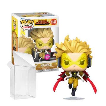 Funko Pop!  My Hero Academia  Hawks (Flocked) #1147 Chalice, Collections, Verzenden