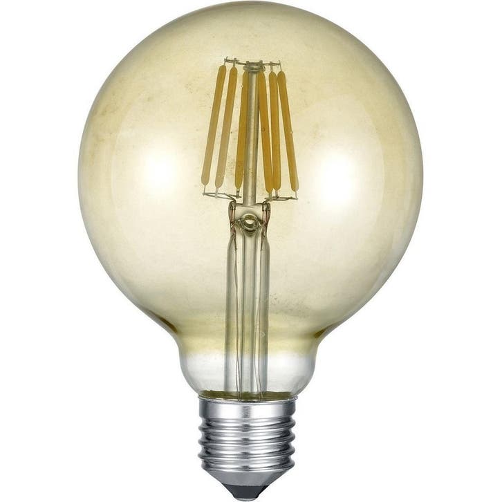 LED Lamp Aigi Glow Happy E27 4W 1800K Amber, Huis en Inrichting, Lampen | Losse lampen, Nieuw, Verzenden