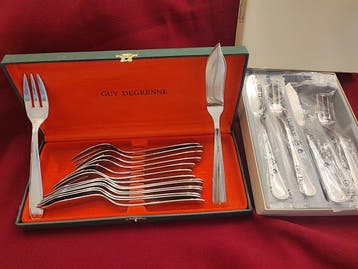 Guy Degrenne - Bestekset voor 12 personen (20) - Staal -
