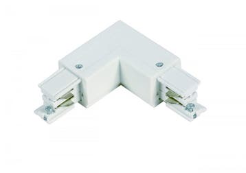Luxar 3-Fase-Rail hoekverbinder wit buitenkant, Verzenden