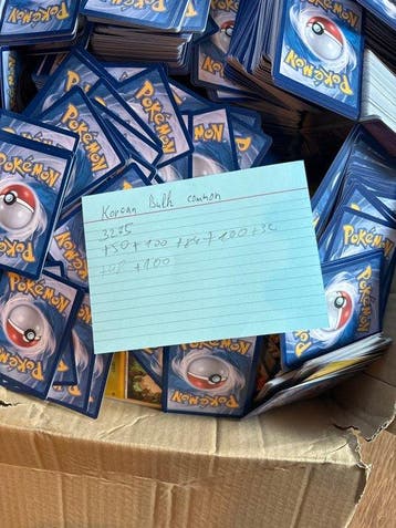 Pokémon - 3789 Bulk kaarten, Nieuw