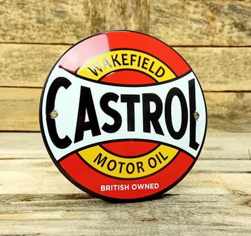 Castrol - Wakefield motor oil british owned, Collections, Verzenden