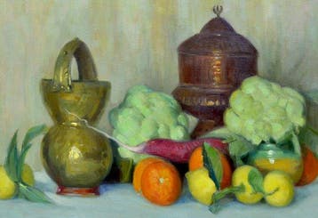 Maurice Bismouth (1891-1965) - Composition aux fruits et aux
