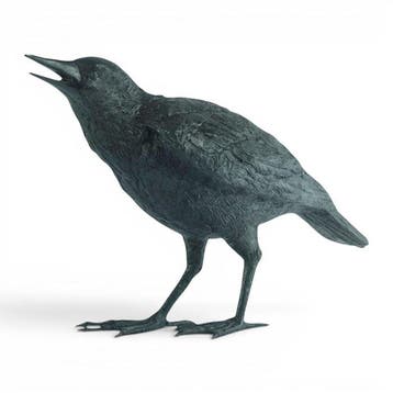 sculptuur, Raven Bird - 62 cm in length - 35 cm - Brons