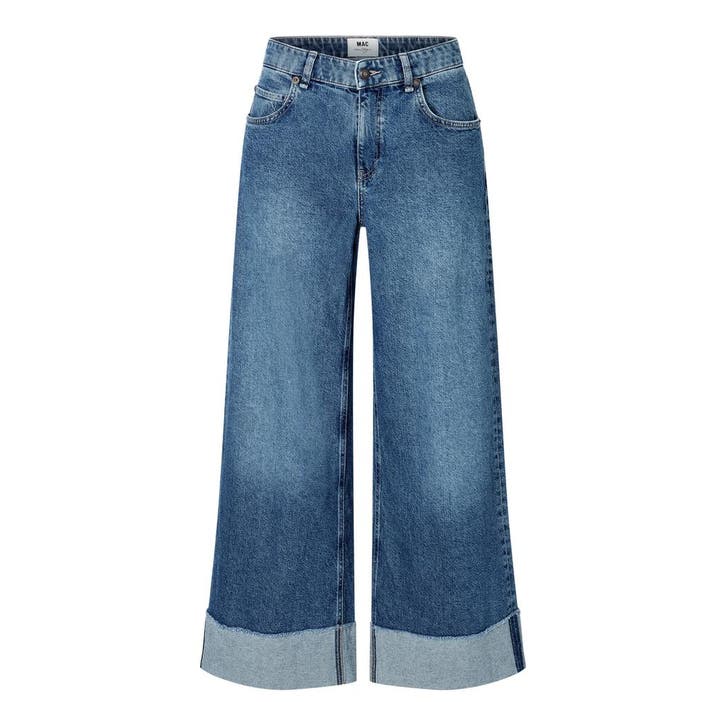 MAC • blauwe Nevada jeans • 36, Kleding | Dames, Broeken en Pantalons, Blauw, Nieuw, Maat 36 (S), Verzenden