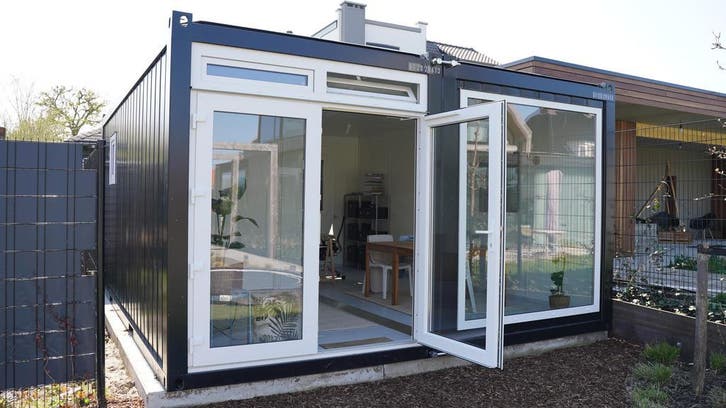Robuuste wooncontainer te koop! vlot geleverd BEL NU!, Doe-het-zelf en Bouw, Bouwketen en Schaftketen, Nieuw