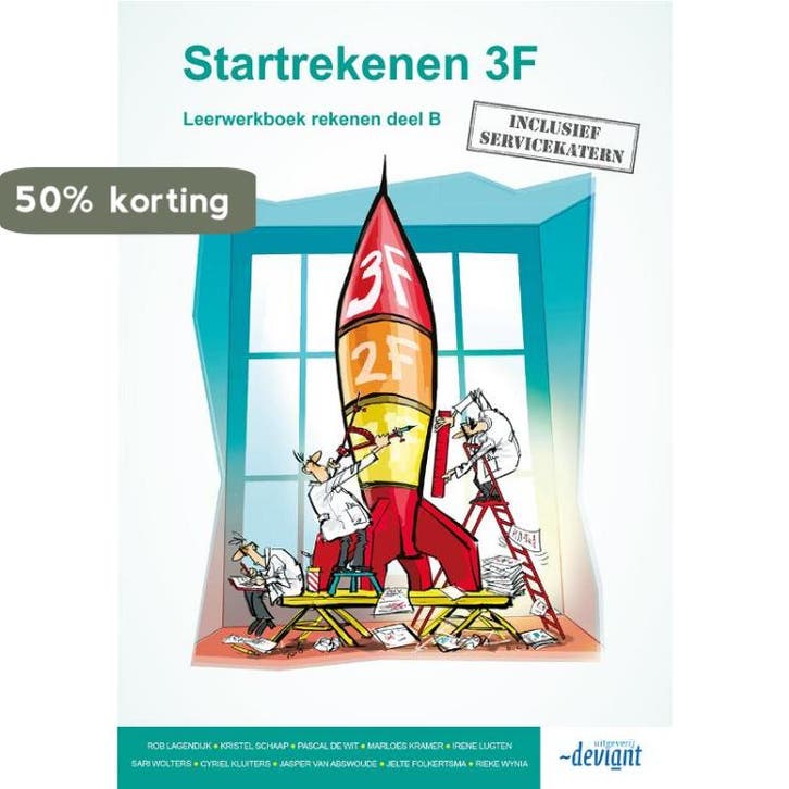 leerwerkboek / Startrekenen 3F leerwerkboek / 3F, Boeken, Schoolboeken, Gelezen, Verzenden