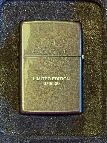 Zippo - Aansteker - Verzilverd