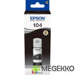 Epson 104 EcoTank 65ml Zwart schrijf- en tekeninkt, Verzenden, Nieuw