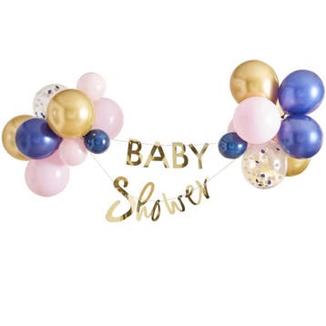 Letterslinger Baby Shower Set 2m, Verzenden