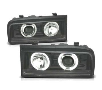 PHARES VOLKSWAGEN VW CORRADO 88-95 ANGEL EYES CCFL FOND NOIR, Autos : Pièces & Accessoires, Verzenden, Neuf