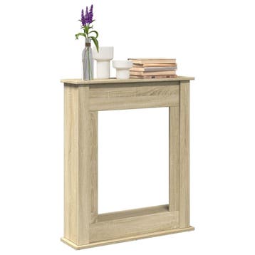 vidaXL Haardombouw 75x20x87,5 cm bewerkt hout sonoma, Verzenden