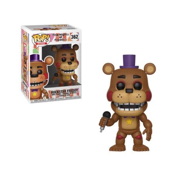 Funko Pop!  Five Nights at Freddys - Rockstar Freddy #362, Collections, Jouets miniatures, Envoi